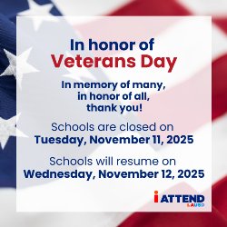 Veterans Day flyer